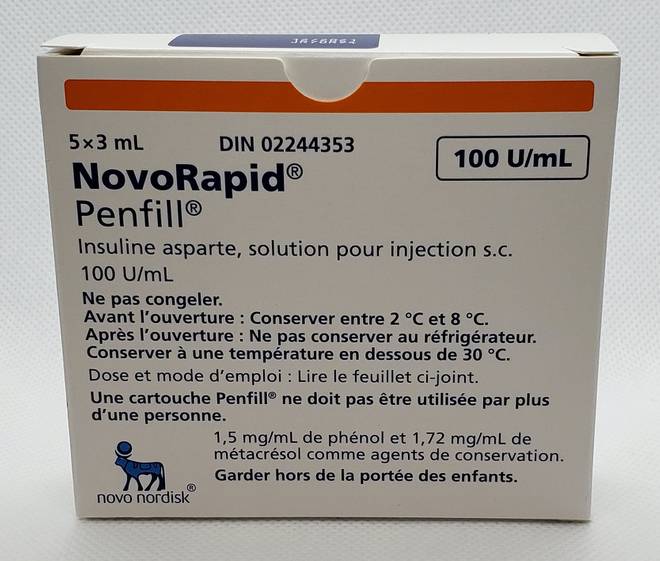 Novorapid (Novolog) PenFill - BuyInsulin